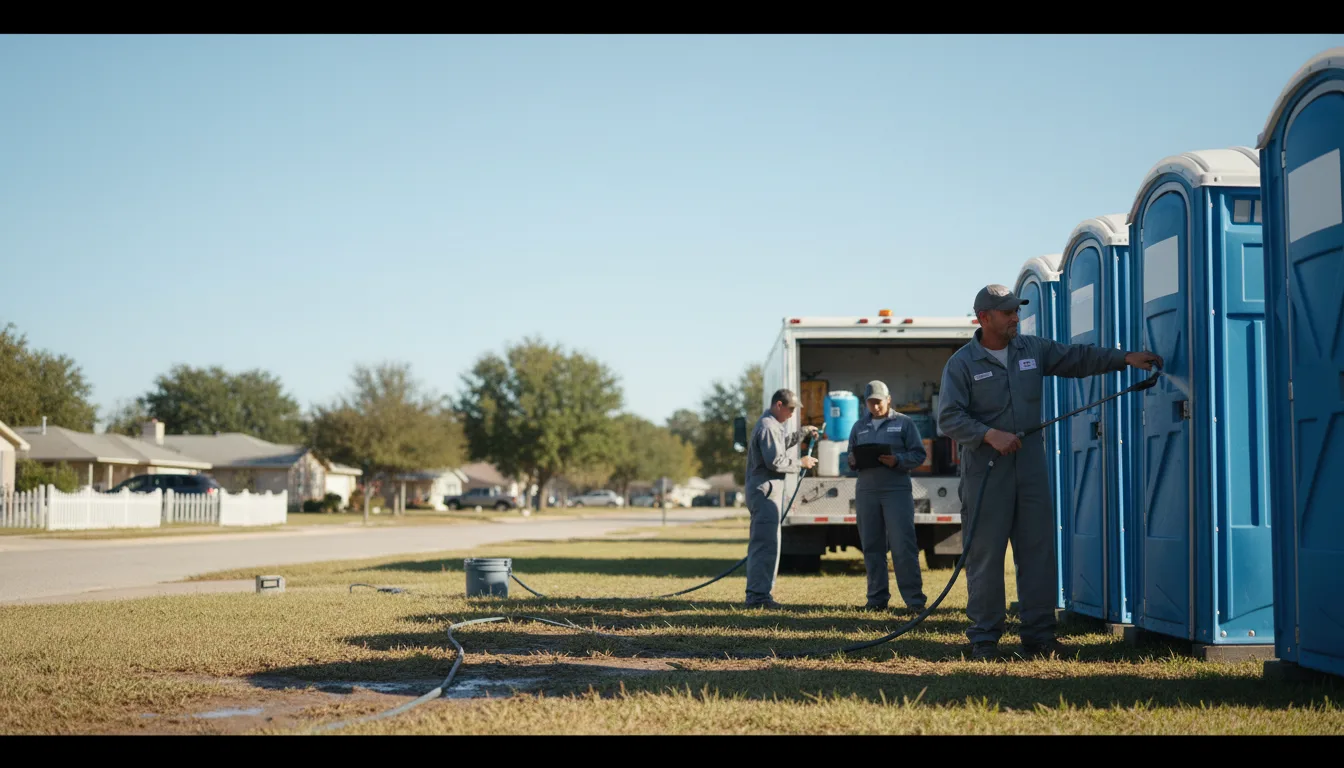 Long-Term Portable Toilet Rental in Cottonwood Falls, KS near me